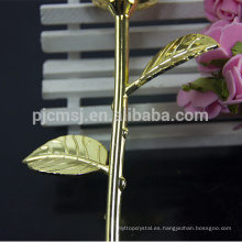 Ampliamente utilizado flor de cristal de calidad superior rosa